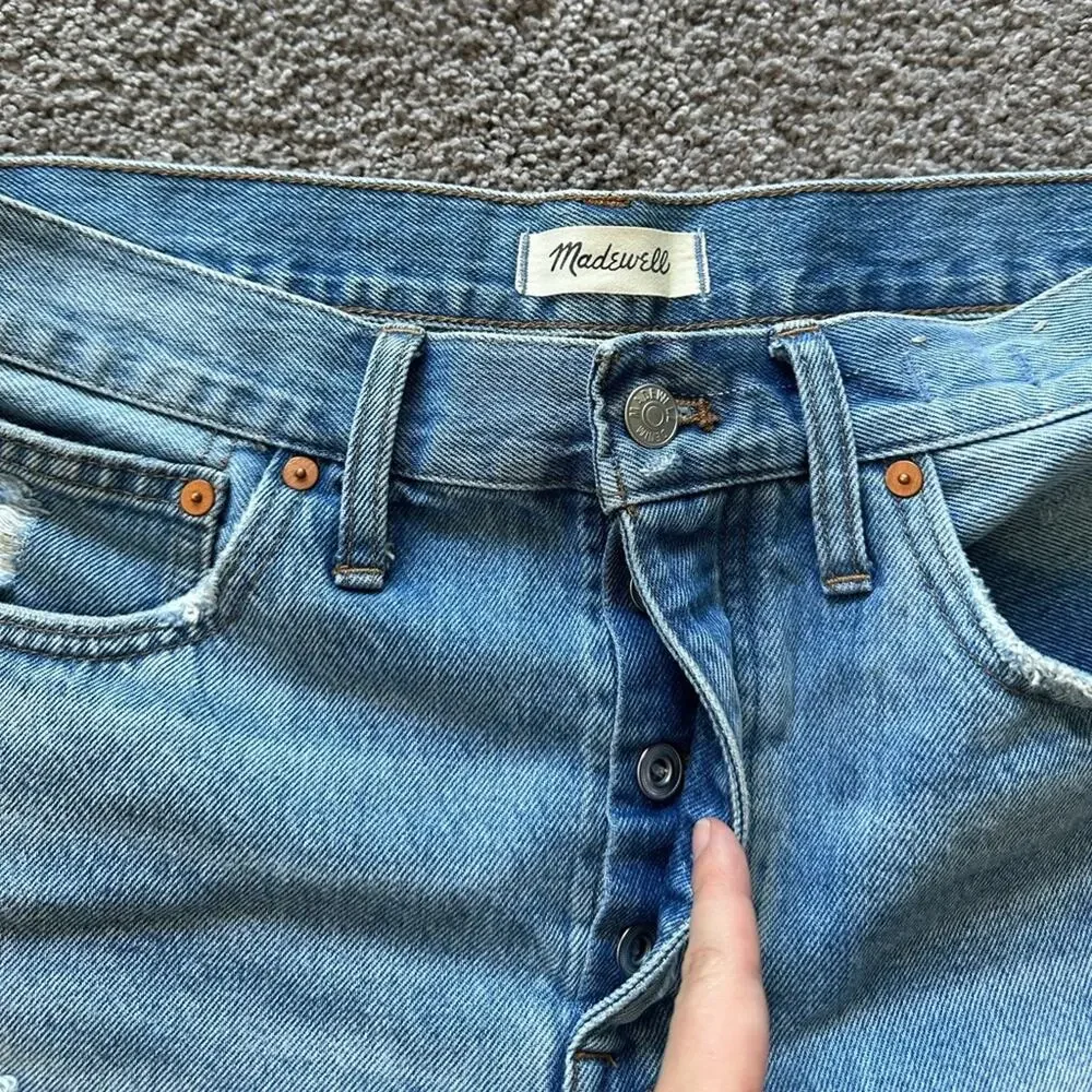 Madewell relaxed denim